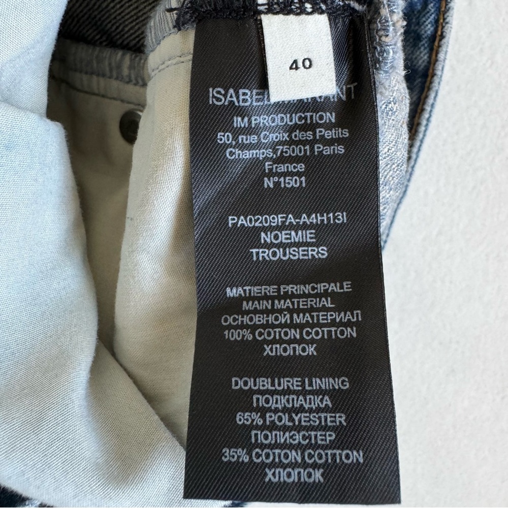 ISABEL MARANT Noemie straight-leg jeans - Picture 5 of 14